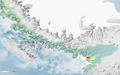 Antarctic Peninsula glaciers on the run