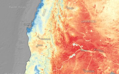 ESA – Chile battles raging wildfires
