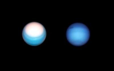 Hubble Helps Explain Why Uranus and Neptune Are Different Colours
