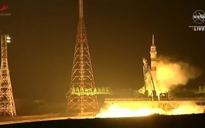 Russia launches new Soyuz to replace leaky spacecraft for space station crew