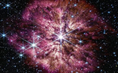 Webb captures rarely seen prelude to a supernova
