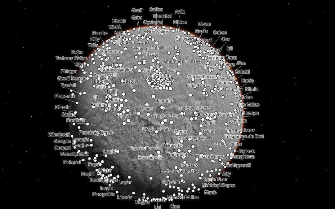 Navigate a Global Image of Mars (If Your Computer Can Handle It)