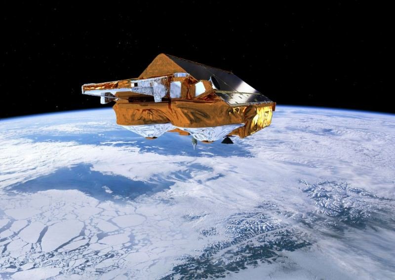 European Satellite Measures Exactly How Much Ice Has Been Lost from Glaciers