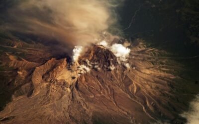 Satellites watch Russian volcano erupt and blanket villages in ash