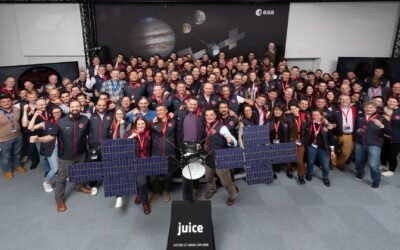 Mission control GO for Juice launch