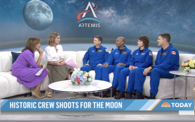 Artemis 2 moon crew lands on ‘The Late Show with Stephen Colbert’ and ‘Today’