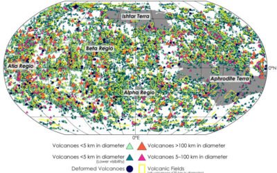 We Now Have a Map of all 85,000 Volcanoes on Venus