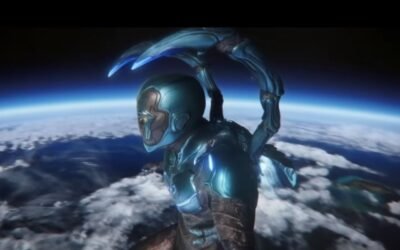 Watch DC’s ‘Blue Beetle’ blast into space in epic 1st trailer (video)