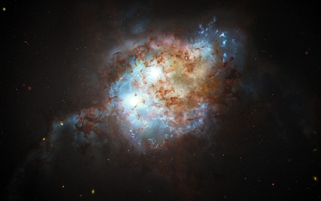 Hubble Sees Two Quasars Side by Side in the Early Universe