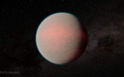 JWST Looks at the Atmosphere of a Stormy, Steamy Mini-Neptune