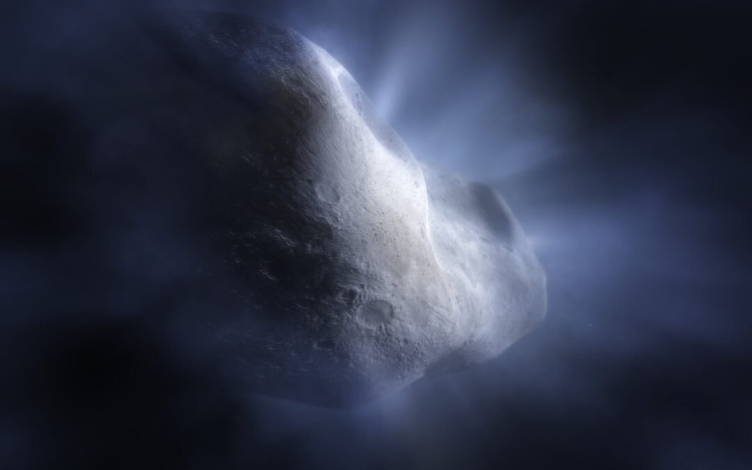 Webb finds water, and a new mystery, in rare main-belt comet