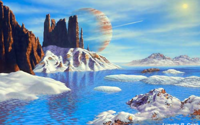 How do we draw alien planets?
