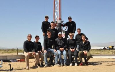 Record-breaking amateur rocket soars higher than Mt. Everest