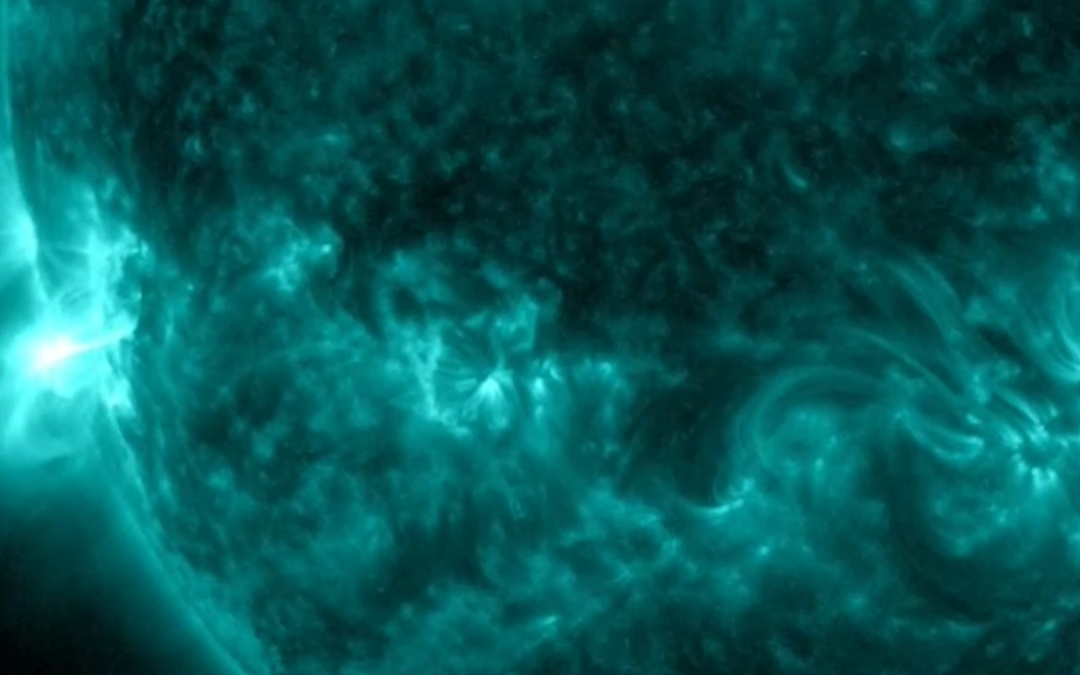 Sun fires off powerful eruption that may spark auroras on Mars