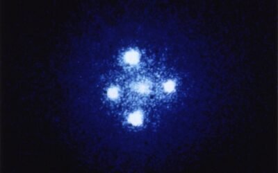 Astronomers See the Same Supernova Four Times Thanks to a Gravitational Lens