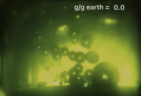 ESA – Flying frying in microgravity