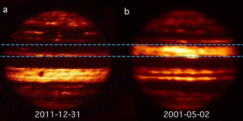 Jupiter’s “Stripes” Change Color. Now We Might Know Why