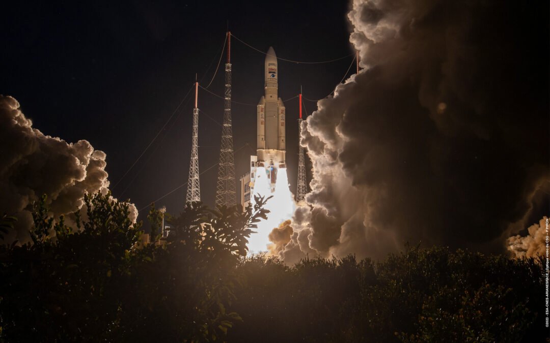 Ariane 5 bows out in style: dual payloads, perfect delivery