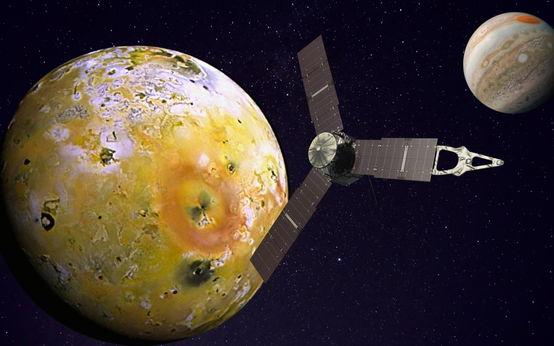 NASA’s Juno to get closest view of Jupiter’s volcanic moon Io on July 30.