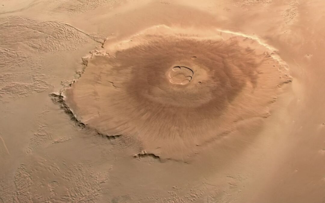 Olympus Could Have Been a Giant Volcanic Island in an Ancient Martian Ocean