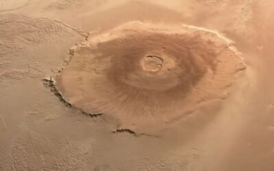 Olympus Could Have Been a Giant Volcanic Island in an Ancient Martian Ocean