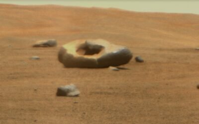 Mmm. Perseverance Finds a Doughnut-Shaped Rock on Mars.