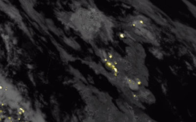Watch lightning crackle over Europe and Africa in stunning satellite video