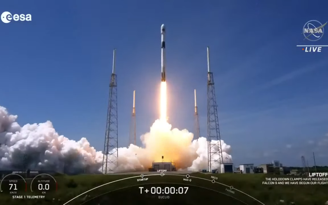 SpaceX rocket launches Euclid space telescope to map the ‘dark universe’ (video)