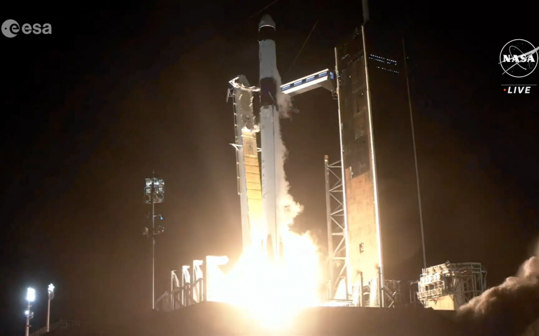 Liftoff for Crew-7 with Andreas Mogensen