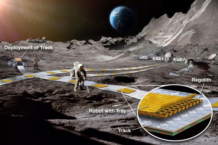 A Maglev System On The Moon Could Make Lunar Logistics A Breeze