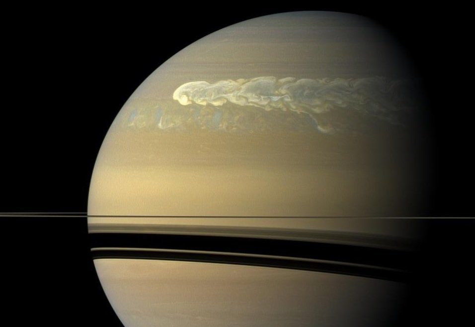 In With a Bang, Out With Ammonia: Saturn’s Strange, 100-Year Storms