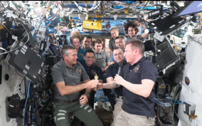 Andreas Mogensen becomes International Space Station commander