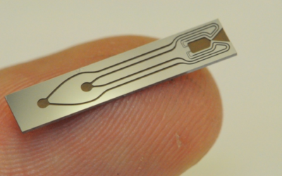 Mini space thruster that runs on water
