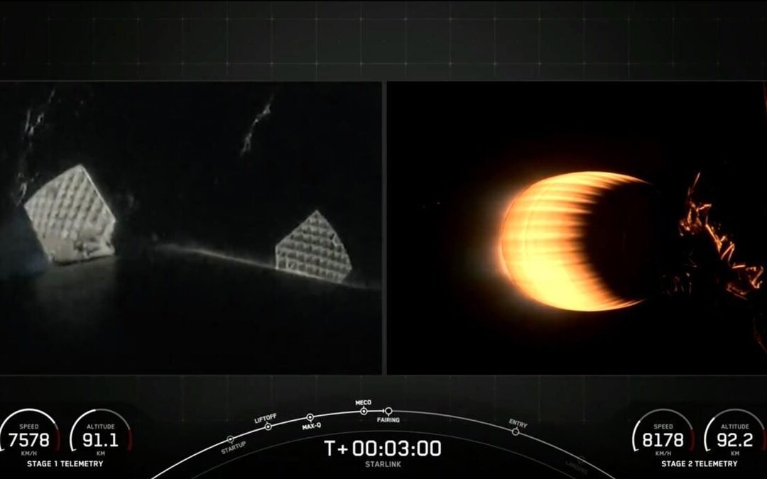 SpaceX launches 21 new Starlink satellites on Falcon 9 rocket