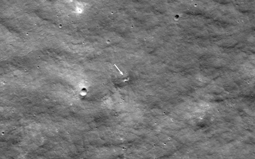 NASA Satellite Spots the Crash Site for Luna 25