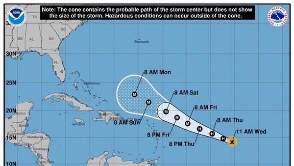 Tropical Storm Lee could become an ‘major hurricane’ in days