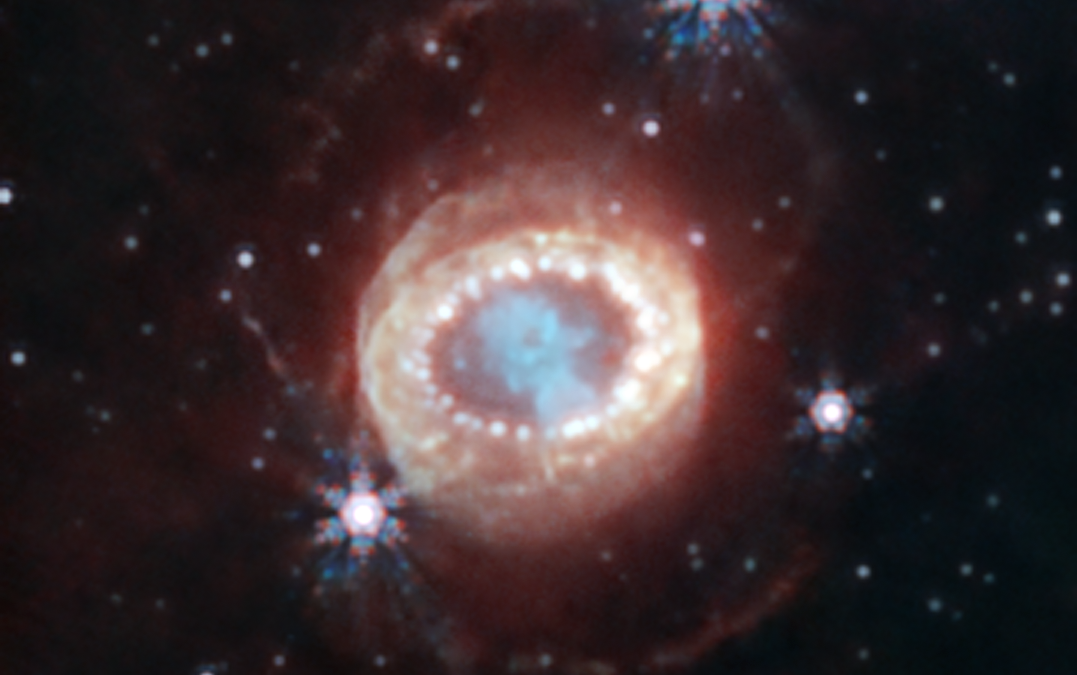 JWST views Supernova 1987A