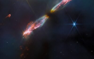Webb captures an infant star’s outflow 