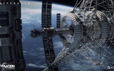 Imagine What Life Would be Like on a Giant Rotating Space Station