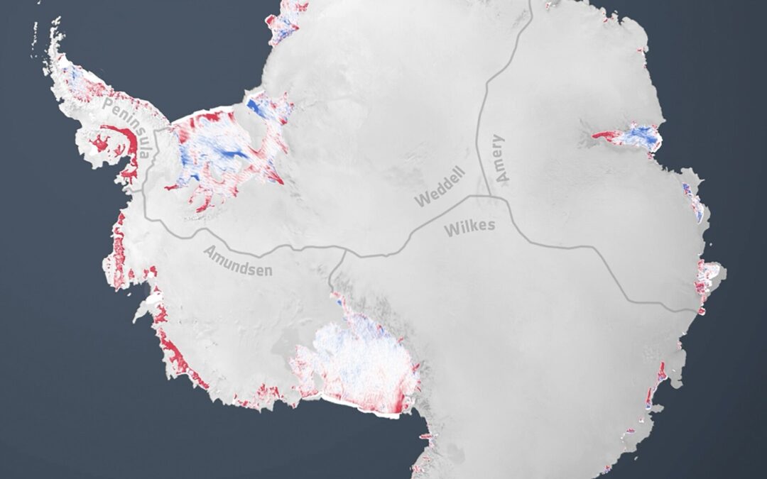 ESA – Antarctic ice shelf demise