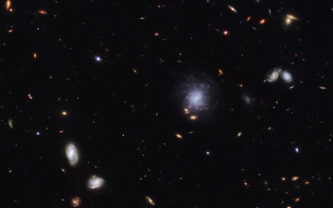Webb’s first detection of heavy element from star merger