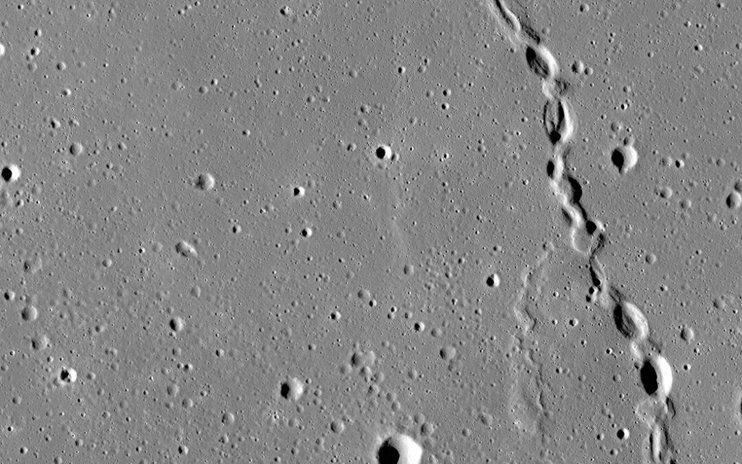 Is This a Collapsed Lava Tube on the Moon?
