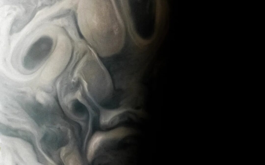 NASA shares image of spooky ‘face’ on Jupiter