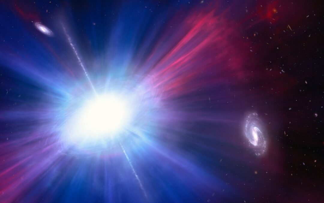 Hubble finds bizarre explosion in unexpected place