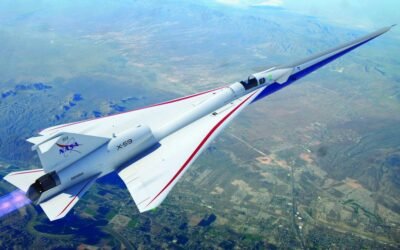 NASA’s X-59 ‘quiet’ supersonic jet heads for a new red, white and blue paint job