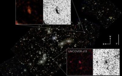 A Galaxy Seen When the Universe was Only 332 Million Years Old