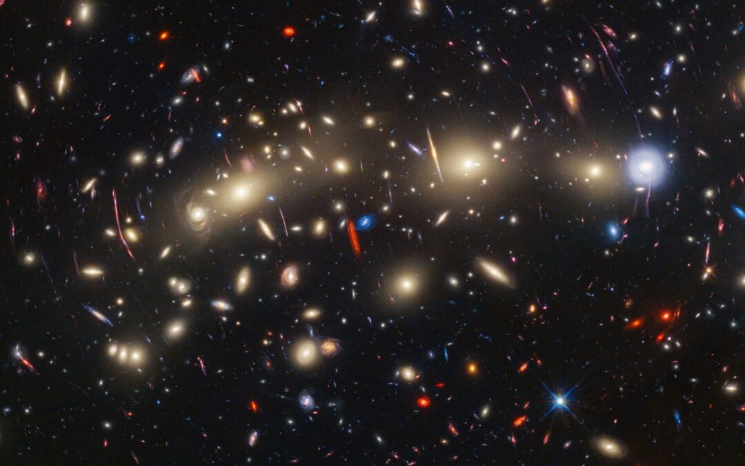 JWST and Hubble telescopes unite to image clash of galaxies