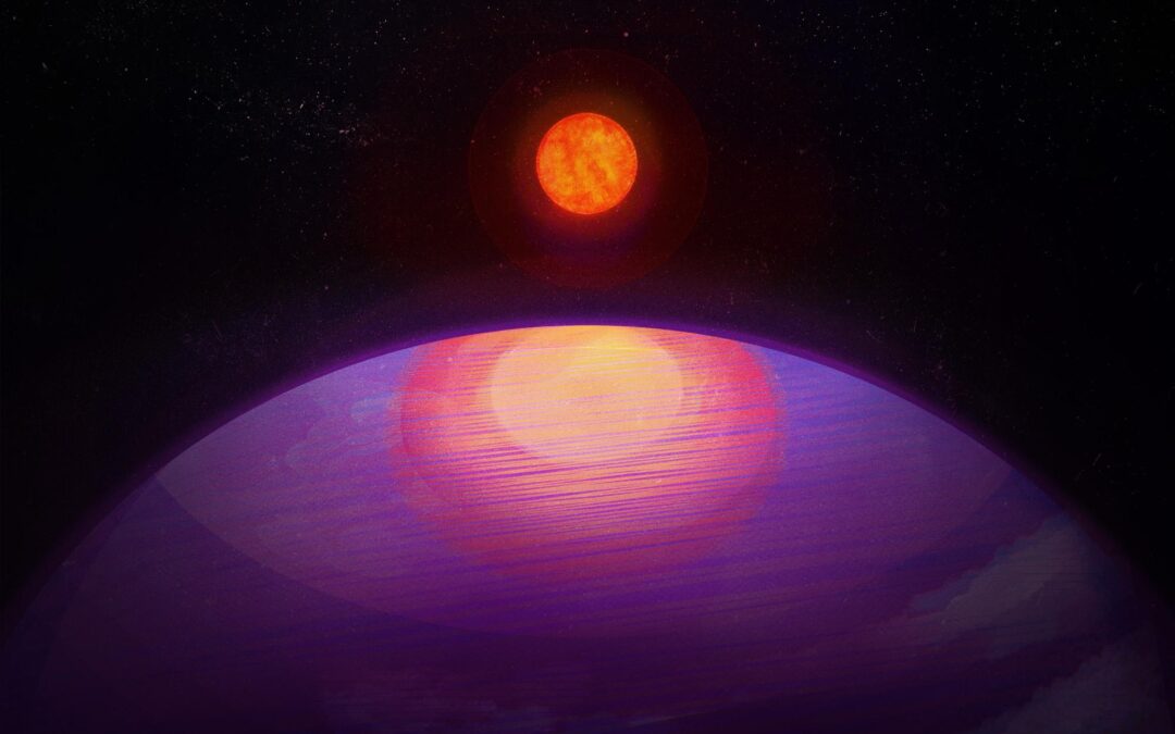 The planet LHS 3154 b seems way too big for its tiny star