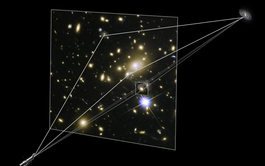 Civilizations Could Use Gravitational Lenses to Transmit Power From Star to Star