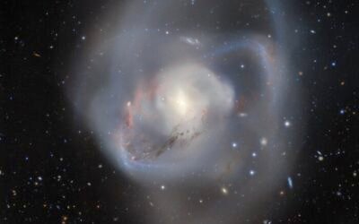 NGC 7727’s cosmic merger foreshadows our own future